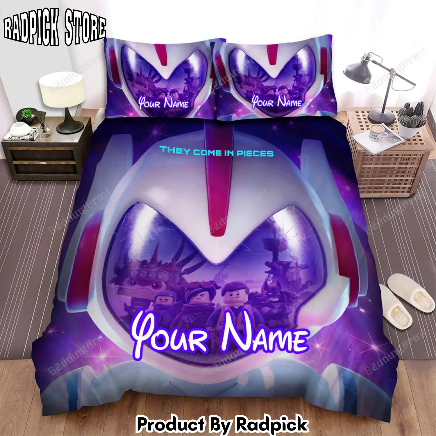 Radpick the lego movie 2 the second part 28201929 they come in pieces bed sheets duvet cover personalized name bedding sets rp3271117